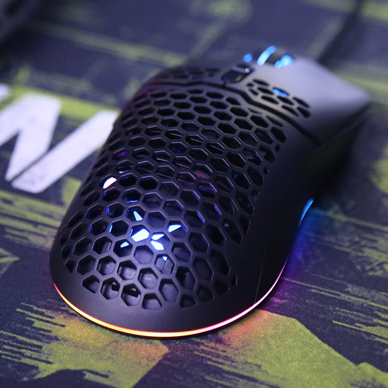 鼠标多彩m700有线有线电电竞游戏吃鸡lolcf有线鼠标