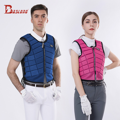 成人八尺龙马术马术护甲骑马背心男女防护装备安全防摔马甲骑士服装