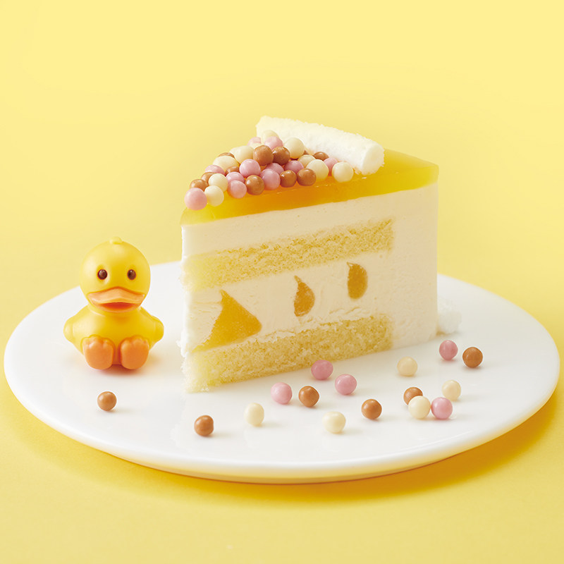 壹点壹客儿童生日蛋糕柚子菠萝巧克力慕斯蛋糕深圳同城配送