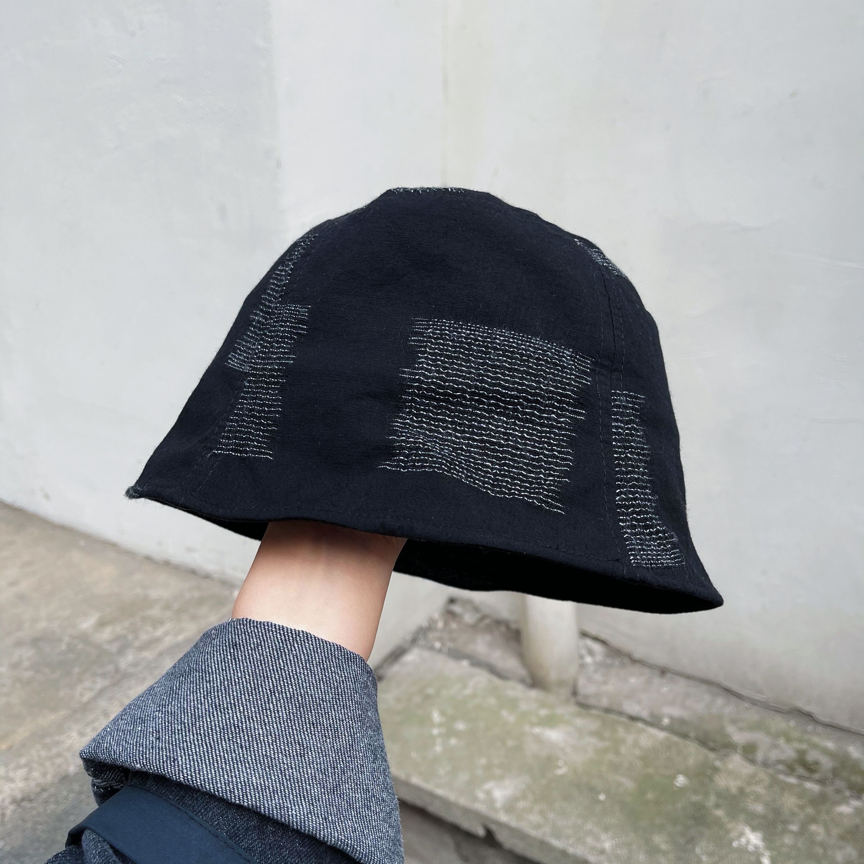 舒适渔夫棉麻纹理提花和风薄款85折限时新款帽子