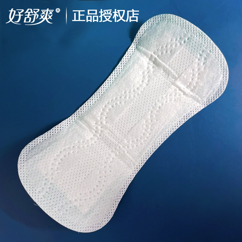 好舒爽护垫女干爽丝薄透气清新爽洁40片155mm姨妈护垫