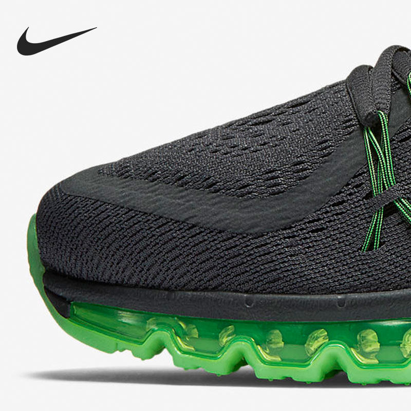 nike耐克正品airmax气垫系列2015flywire男子跑步鞋