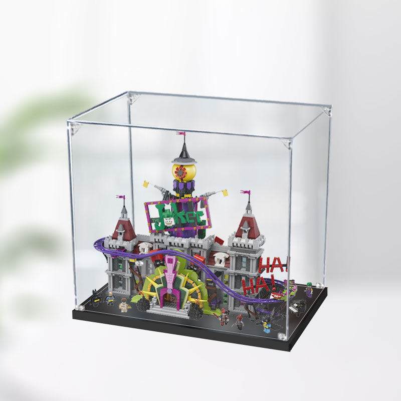 小丑乐园庄园70922亚克力展示lego积木手办模型手办收纳盒
