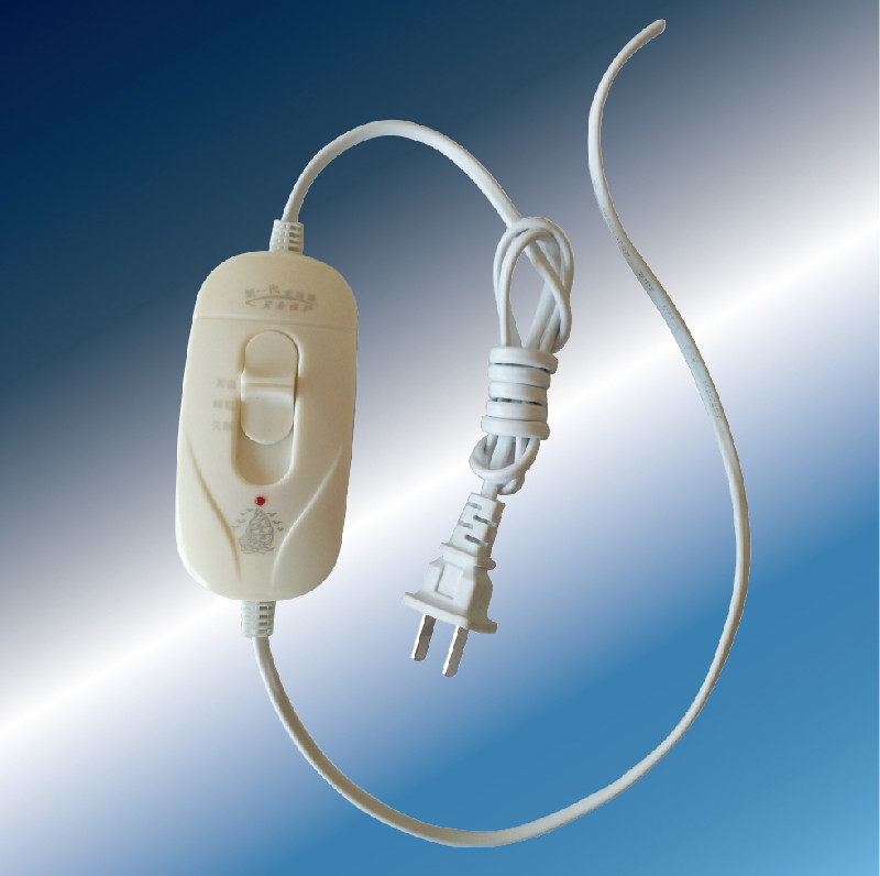 电热毯开关控制器配件单人双人电褥子单控双控定时调温开关彩虹