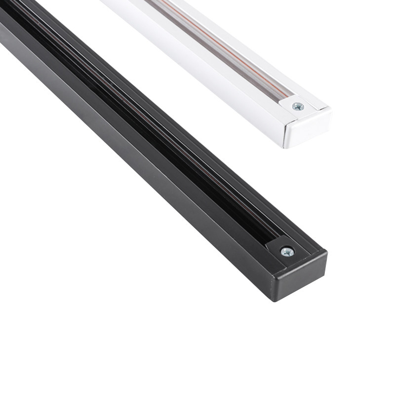 轨道led射灯二线1米15米全套服装店滑道导轨射灯