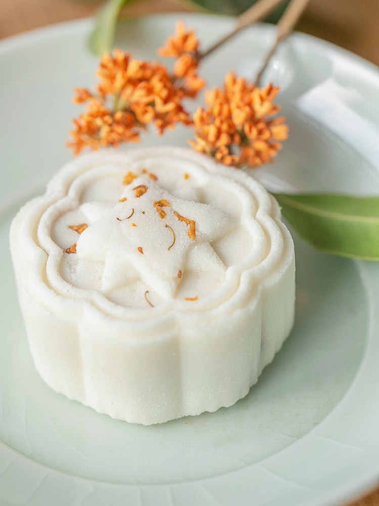 物喜食材新品糕点丹桂桂花茶糕宋时传统古法手工糕点老式零食茶点