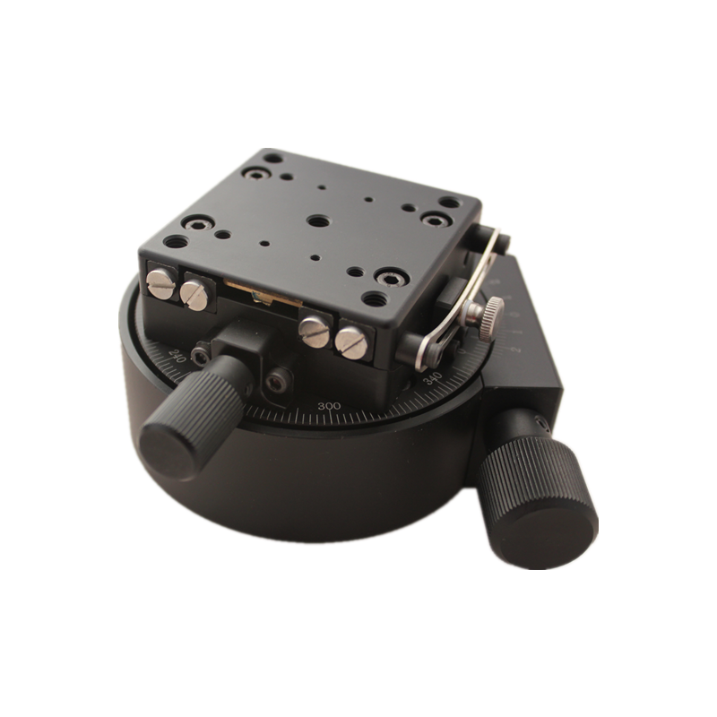 组合旋转nt201rgm手动多维俯仰位移角位台转台二维工作台