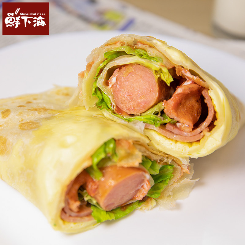 鸡蛋灌饼面饼早餐家庭装灌速食手抓25片85g手抓饼