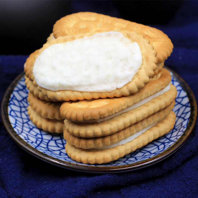怀旧休闲零食老式夹心饼干400g