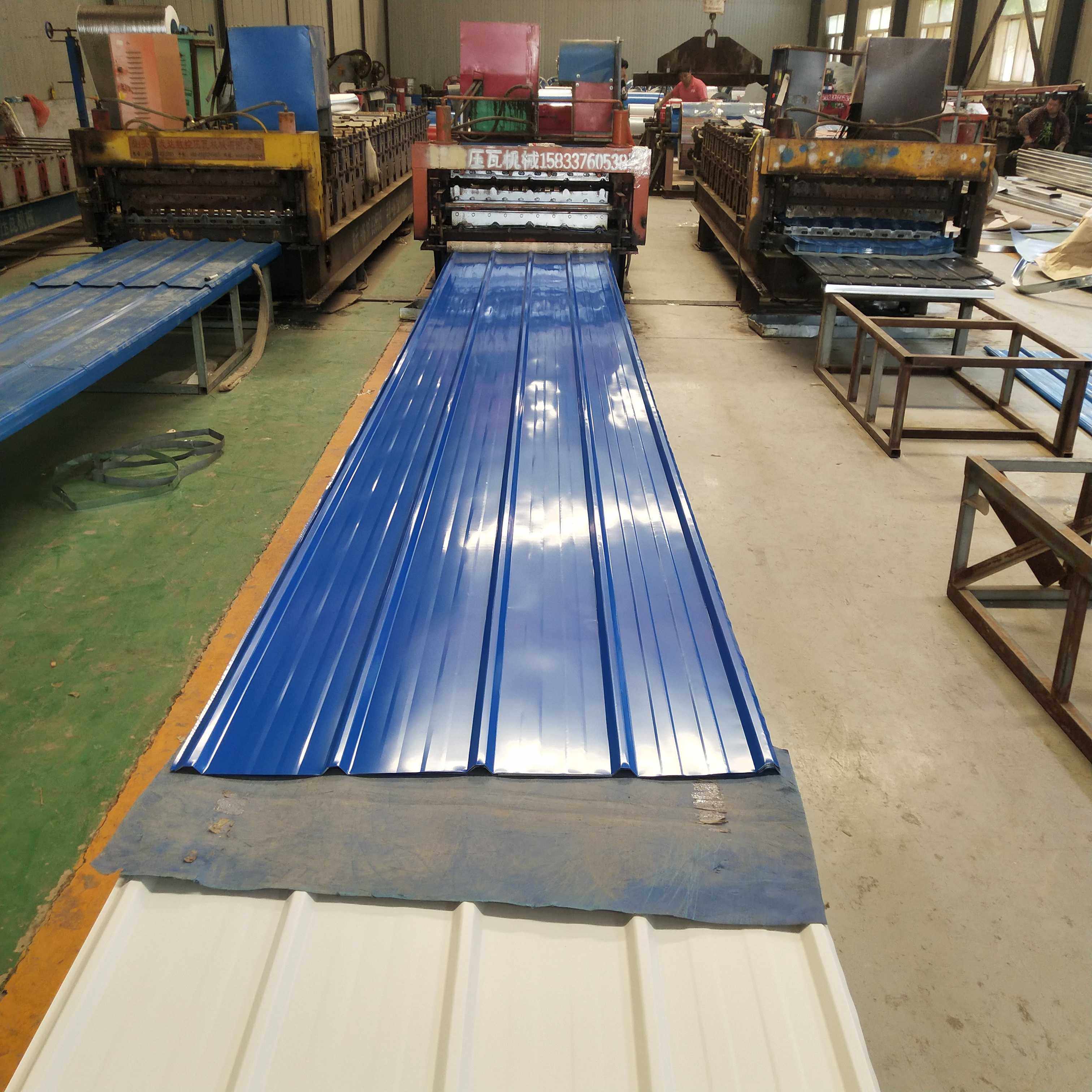 彩钢钢板铁皮工地围墙防水防晒质保年全国包邮钢板