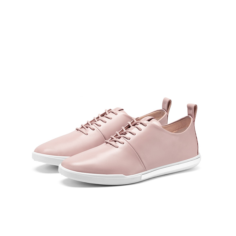 ecco爱步女鞋2021春夏新款系带平底底板休闲鞋时尚休闲鞋