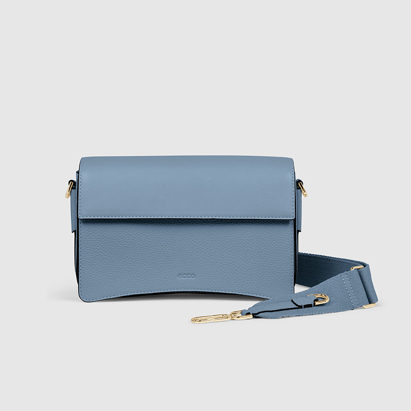 ecco爱步单肩包女真皮中号信封封包通勤柔软通用款女包