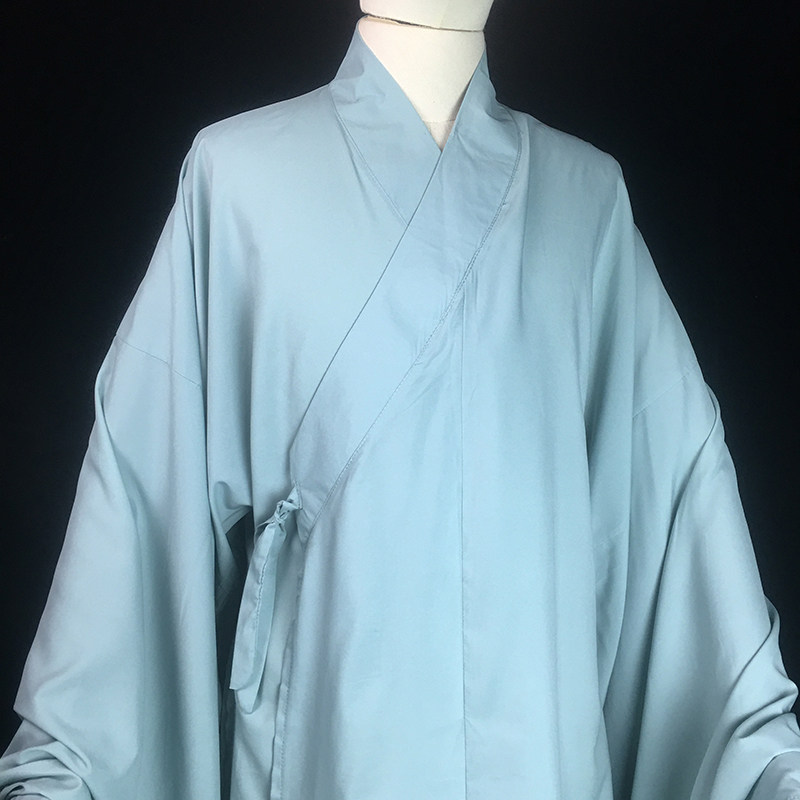 宋制少女神明衣神中里百搭打底长衫清仓交领汉服