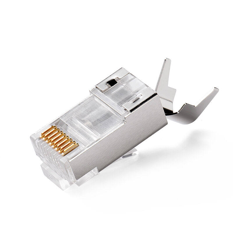 秋叶原7类线缆接头宽带网络万兆qs6017s水晶网线端子