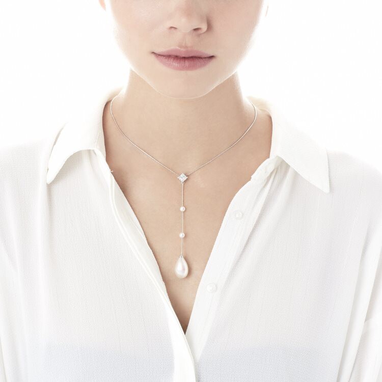 西班牙正品代购majorica欧洲皇室品牌梨形珍珠设计项链