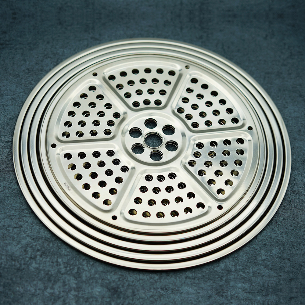 sus304不锈钢蒸架蒸片蒸盘蒸垫蒸格蒸笼笼屉家用餐具笼