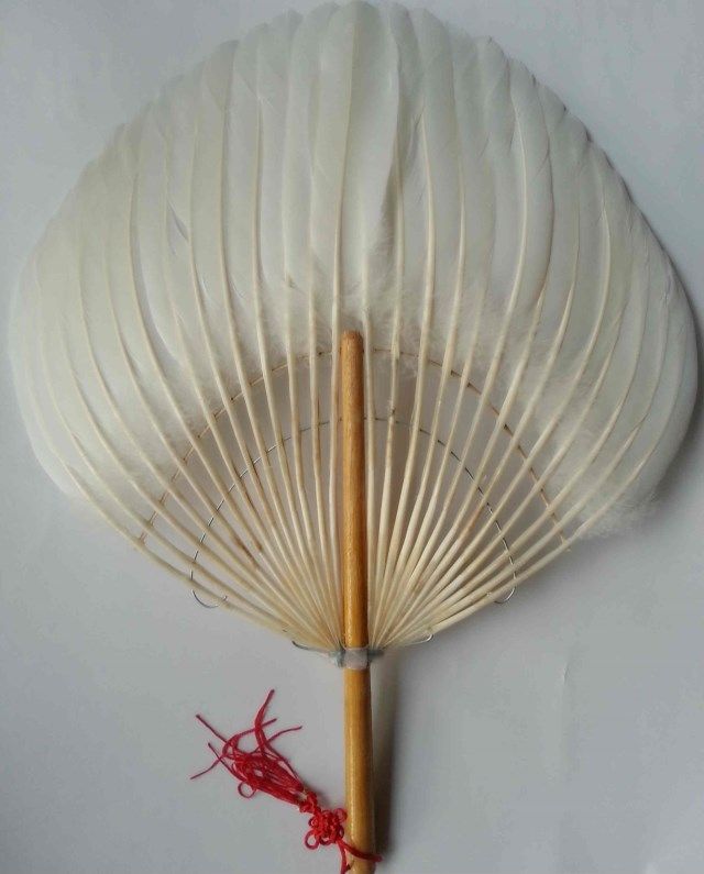 【南京馆】手工艺羽毛扇子鹅毛扇子孕妇产妇宝宝儿童健康自然风