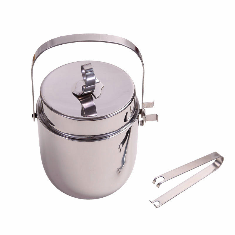 冰桶不锈钢双层家用保温冷冰酒吧干冰桶储冰桶