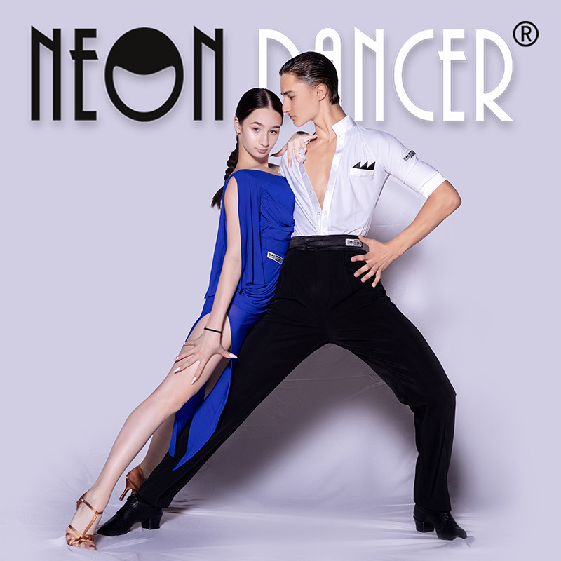 neondancer专业拉丁舞dasha同款连衣裙全网表演练习拉丁舞练习套装