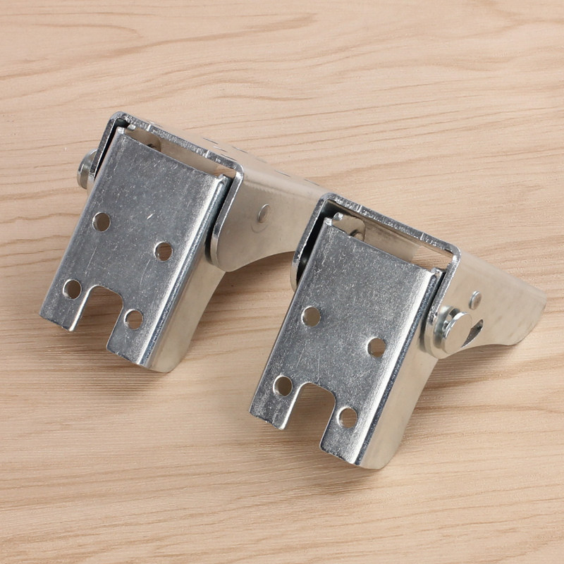 隐形折叠脚隐藏脚五金配件沙发床餐桌脚折叠连接件小推车合页自锁