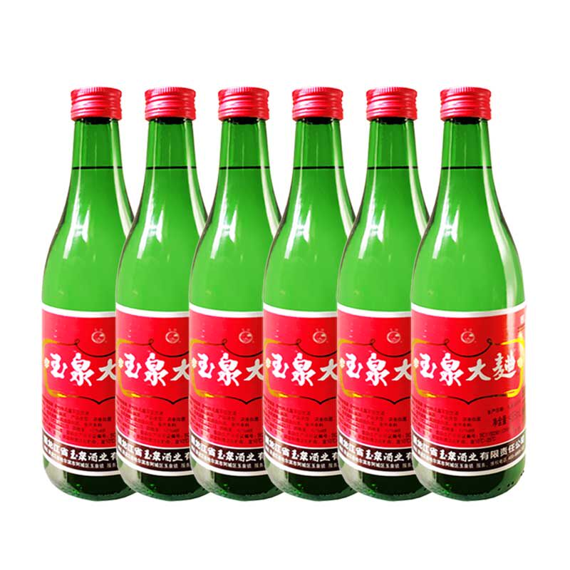 玉泉12瓶价黑龙江大曲配置42度485ml12瓶破损包赔其他酒类