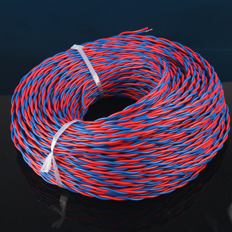 散卖电线电缆 花线阻燃国标纯铜双绞线rvs0.5 1.5 2.5 家装用电线