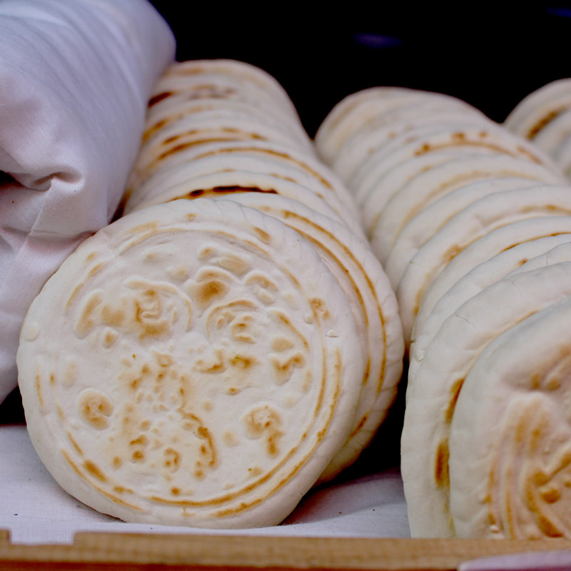 陕西特产坨坨馍20个包邮 百吉饼白吉馍肉夹馍凉皮擀面皮特色小吃