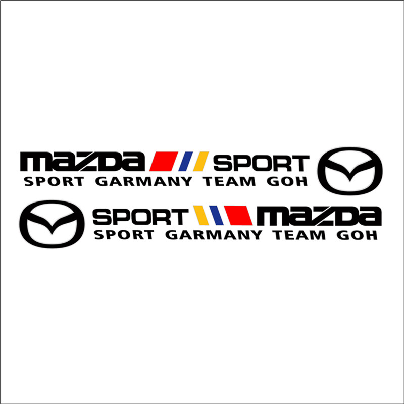 mazda马自达车身创意改装改装车车门装饰运动sport汽车装饰贴