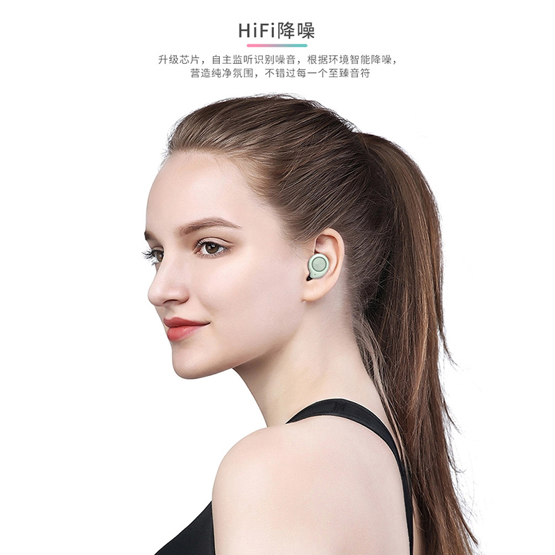 适用vivox50pro无线蓝牙耳机x30迷你双耳隐形耳机x27原装s7男女通用