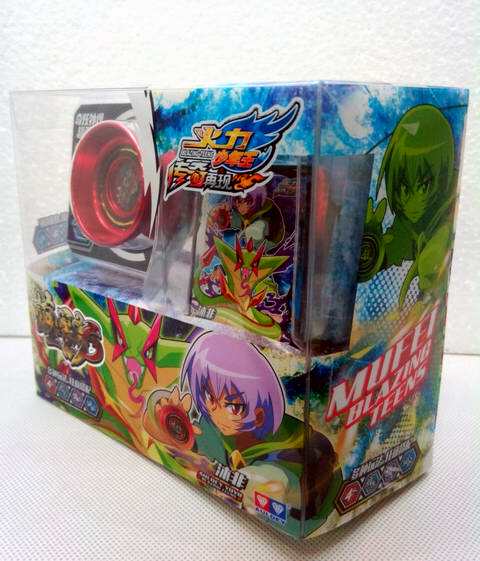 包邮奥迪双钻火力少年溜溜悠悠玩具金属发光蝰影悠悠溜溜球