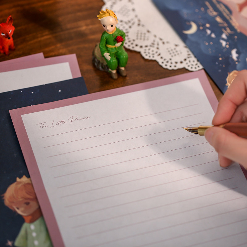 信纸小王子学生素材手帐情话高级创意手写情书信纸