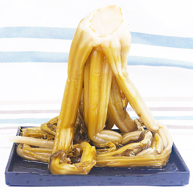 台州菜蒂头腌制菜梗酸爽下饭菜臭味芥菜常温浙江腌制