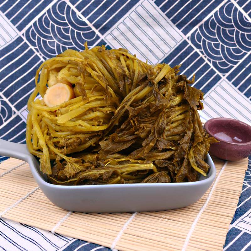 农产品食用老盐菜浙江台州温岭特产黄咸菜雪菜白菜腌制下饭菜散装