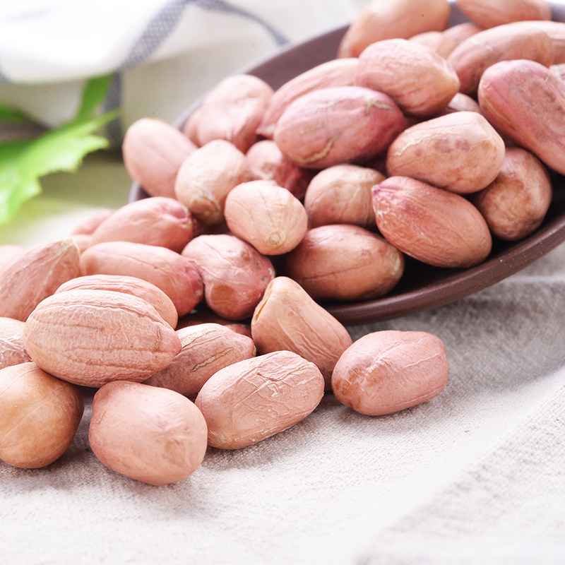 兰考沙地农家自产新大粒生花生米 零食坚果非转基因 5斤白沙白皮