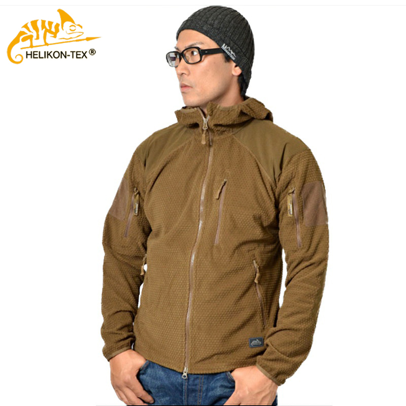HELIKON赫利肯L3抓绒衣连帽外套男户外冲锋衣内胆摇粒绒保暖夹克