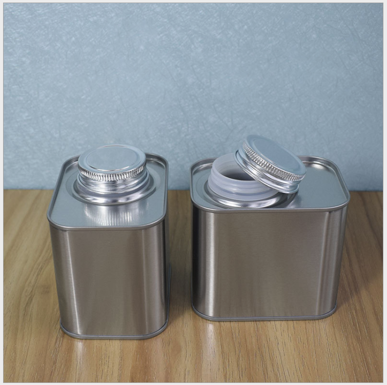 铁罐方咖啡豆芝麻油亚麻籽油核桃蜂蜜蜜罐马口铁95mm密封罐