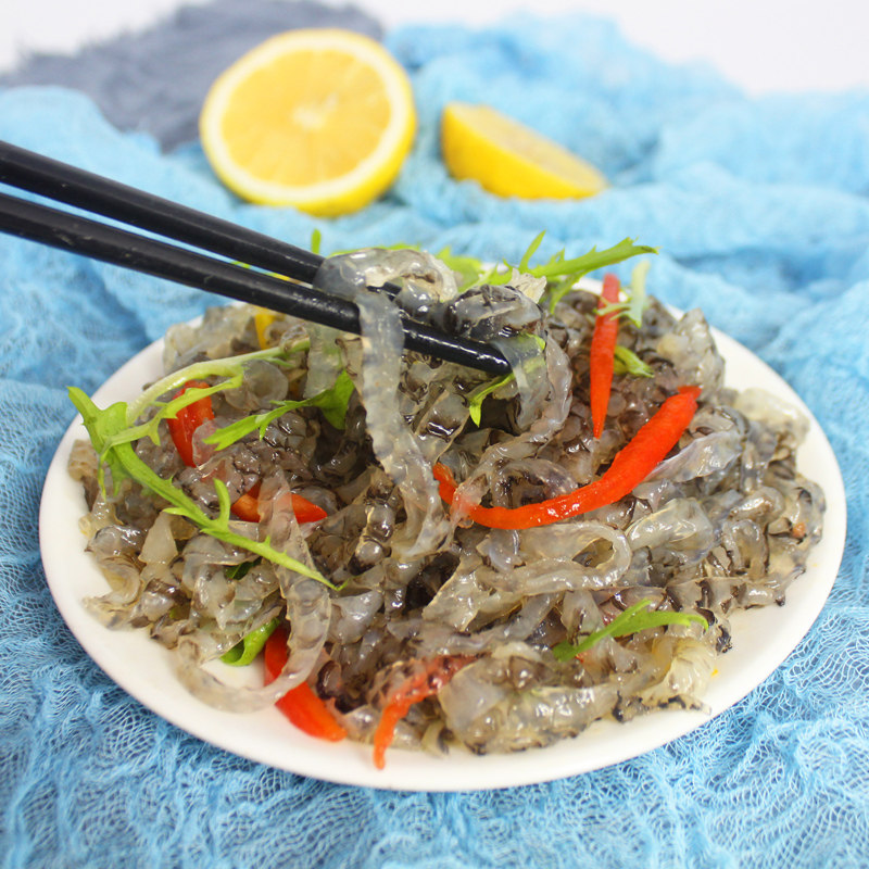 袋装野山椒泡椒鱼皮即食鱼零食网红即食鱼零食