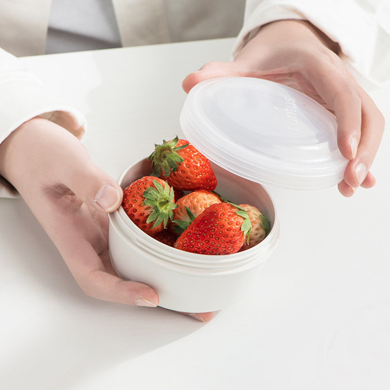 日本asvel小学生儿童宝宝水果便携外出便当餐盒保鲜盒