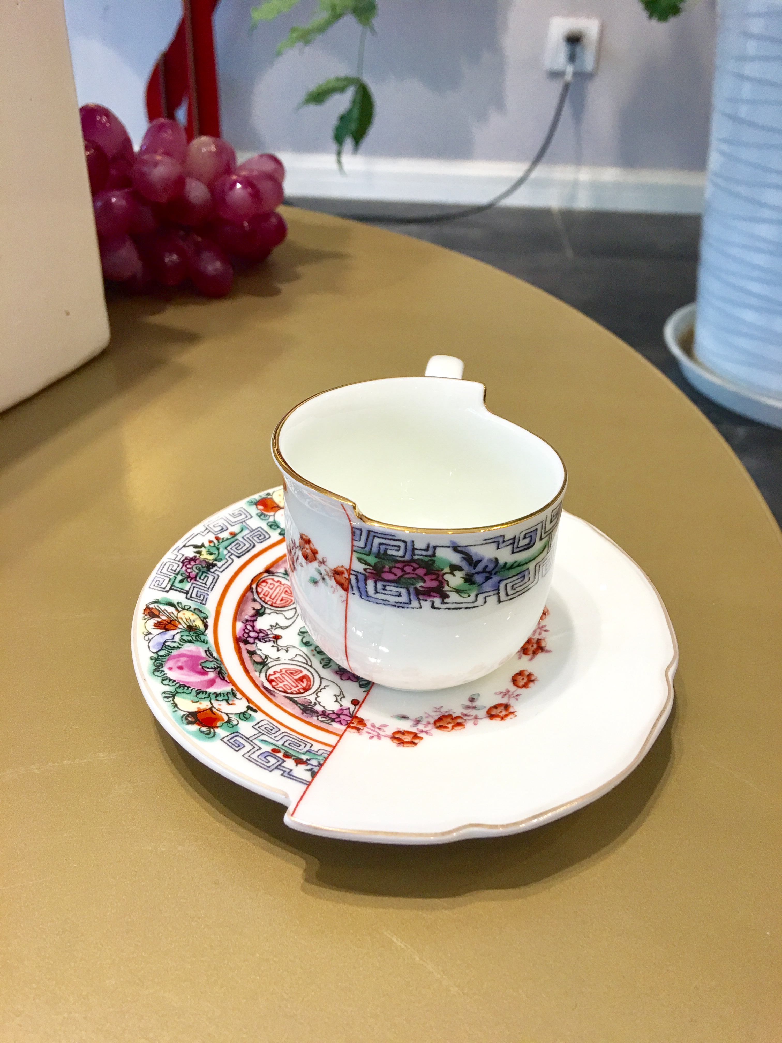 正品意大利seletti创意中西合璧咖啡杯情侣朋友互赠表达爱意佳礼