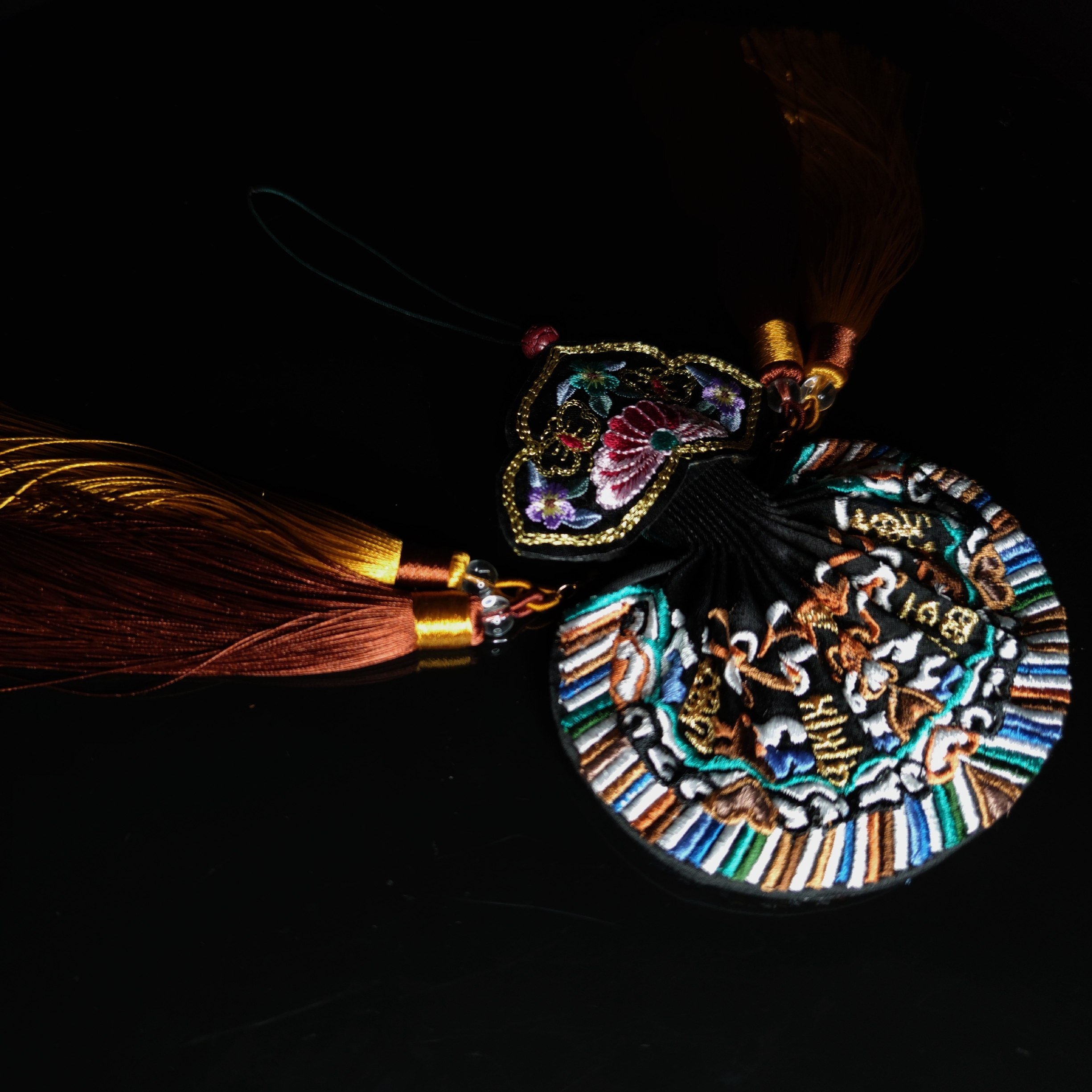 鹿野山房万福万寿葫芦刺绣香囊荷包手工天然香包