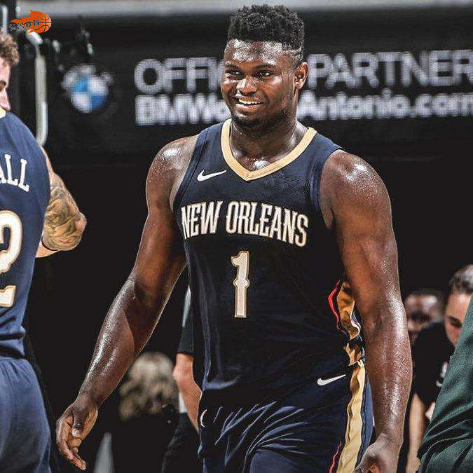nike耐克新奥奥尔良鹈鹕锡安威廉姆斯nba胖虎男子运动t恤