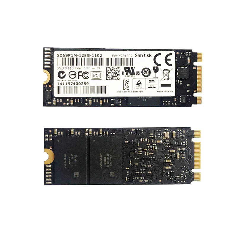 闪迪x110128g256gm22260ngffmlc笔记本台式电脑固态硬盘