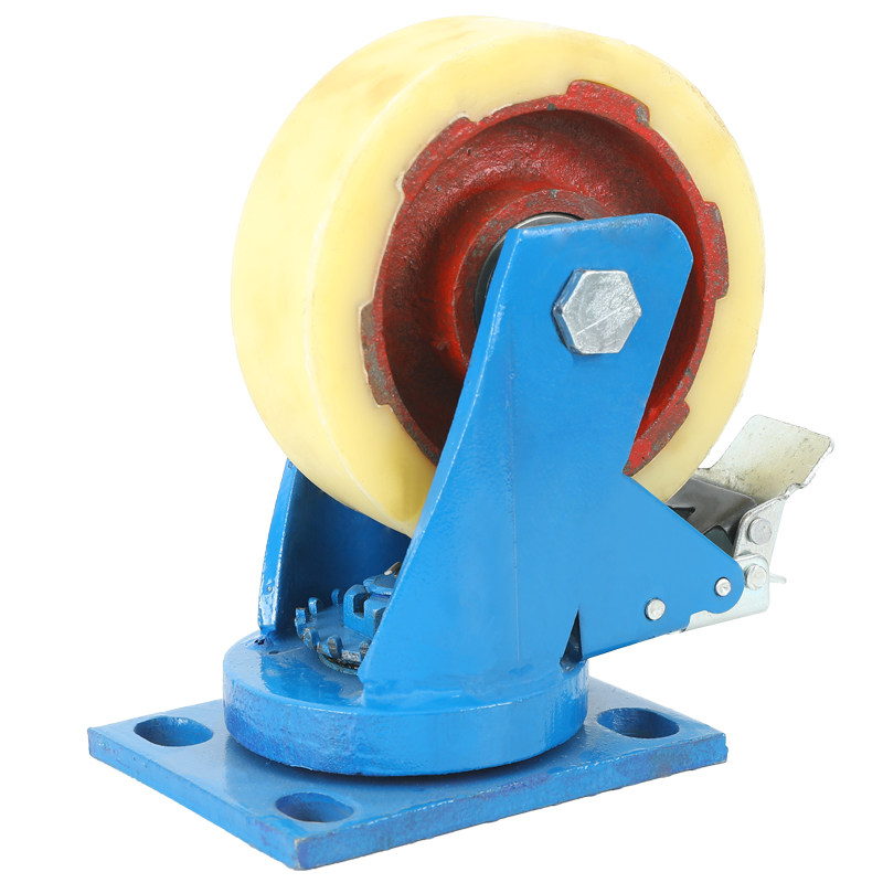 8寸超重型万向轮龙门脚手架载重2吨脚轮4寸5寸6寸10寸12寸轮子