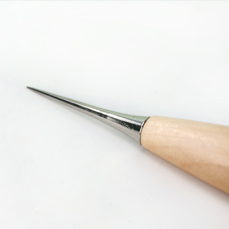 索芙兰木柄锥子尖锥皮具布艺纸艺修鞋扎空扎眼锥子