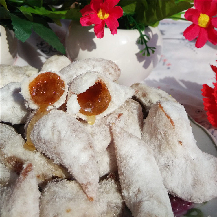 果子混装金果大金红条三刀酥蜜一口蜜干羊角传统中式糕点