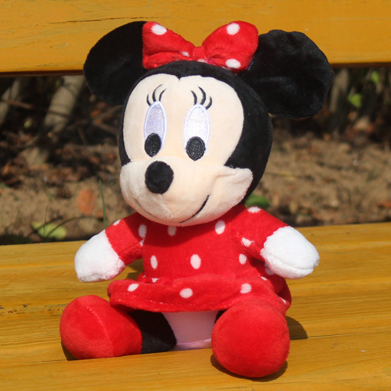 毛绒玩具米老鼠公仔情侣米奇米妮女孩布娃娃挂件圣诞玩偶生日礼物