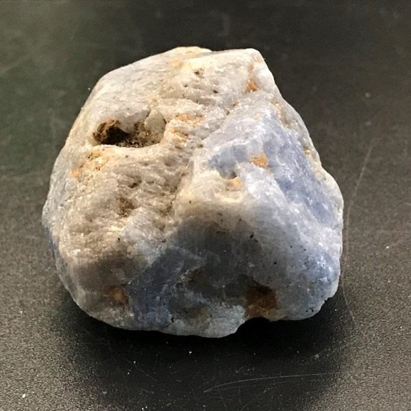 矿物原石天然马达加斯加蓝刚玉晶体标本蓝宝石奇石