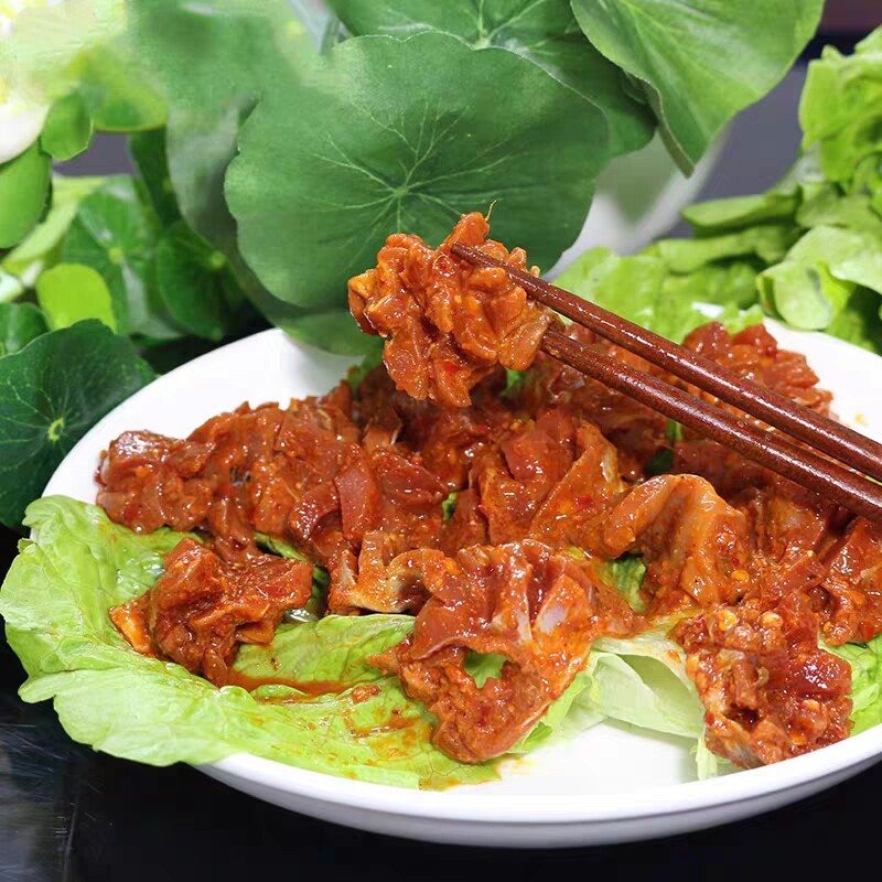 曾食记麻辣郡1000克乘6袋整箱火锅鸡郡肝鸡胗花鸡胸