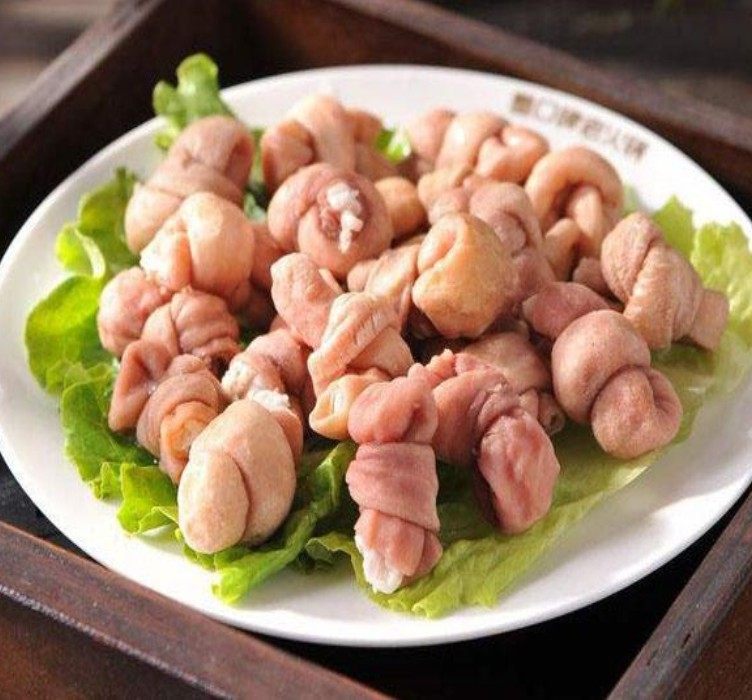 飞悦福肥肠冒节子2袋共5斤160个猪肠结子火锅其它