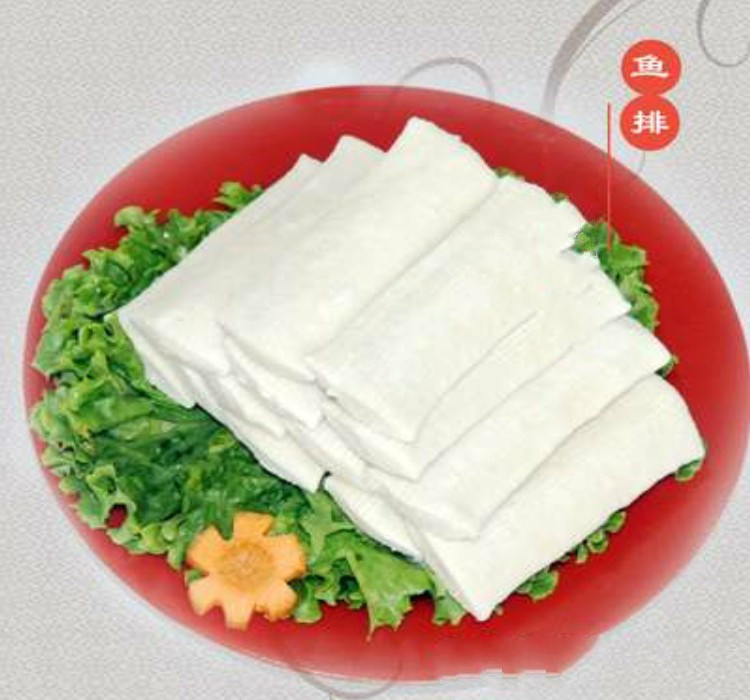 鱼排每袋4斤49片左右关东鱼丸烧烤油炸火锅即食鱼零食